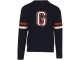 Gant Graphic Badge Crew Neck Sweater 433 evening blue