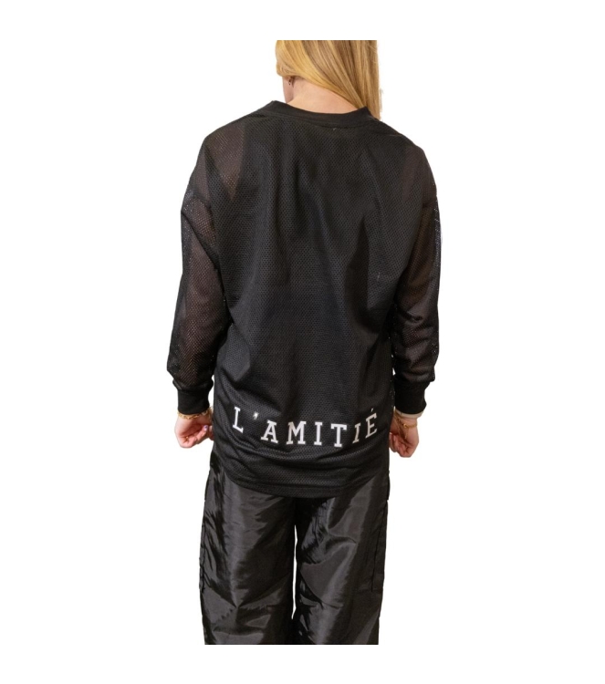 Haute L Amitie Haute drift blouse Black
