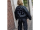Haute L Amitie Quilt pu bomber Black