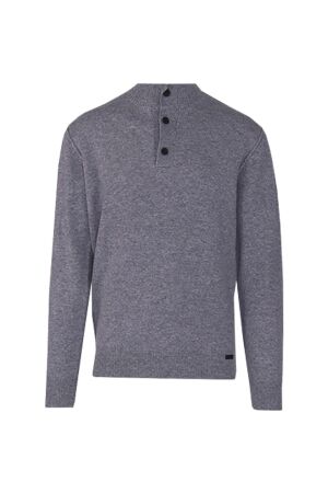 Genti Turtle 3 buttons 028 Light grey