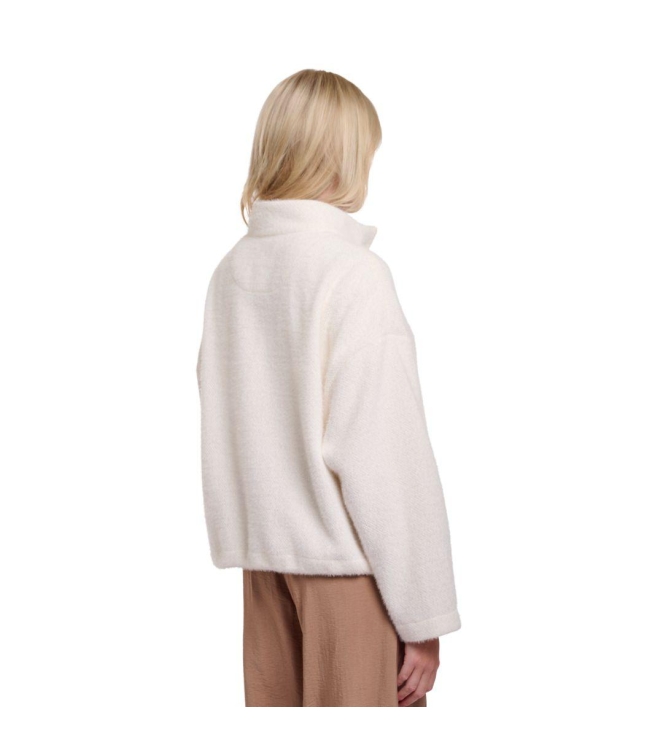 Rino en Pelle Boxy jacket with closure 70 snow white