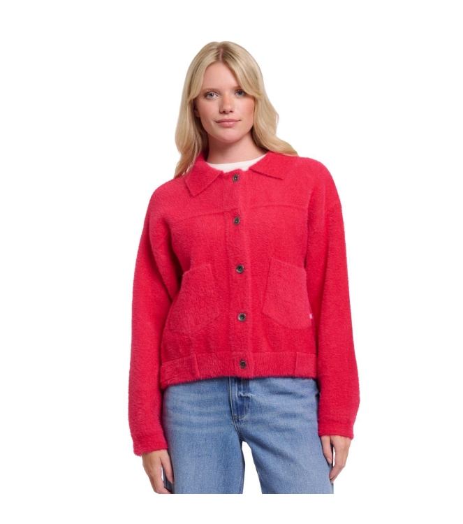 Rino en Pelle Boxy jacket 10996 pink punch