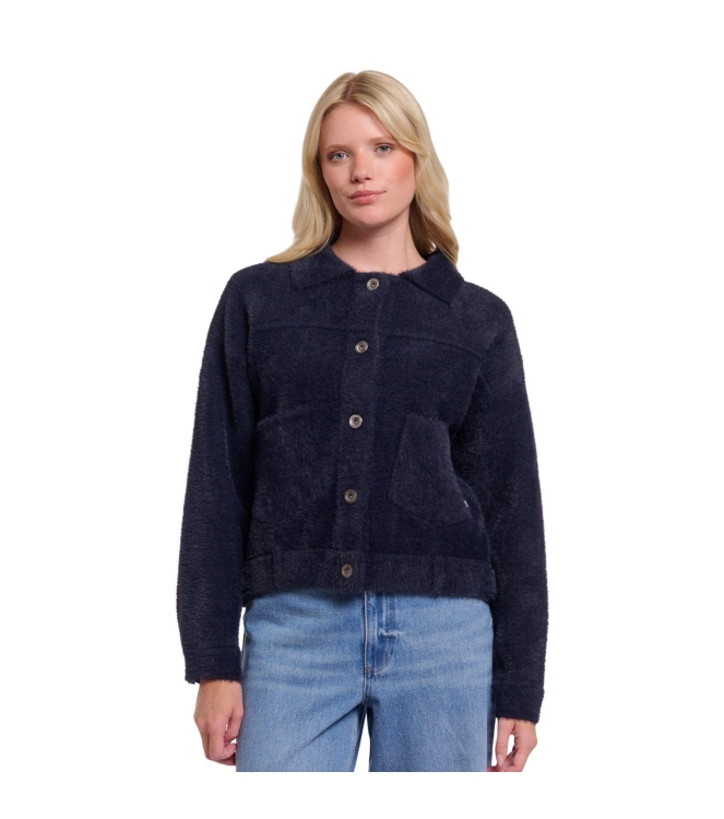 Rino en Pelle Boxy jacket 10175 dark navy