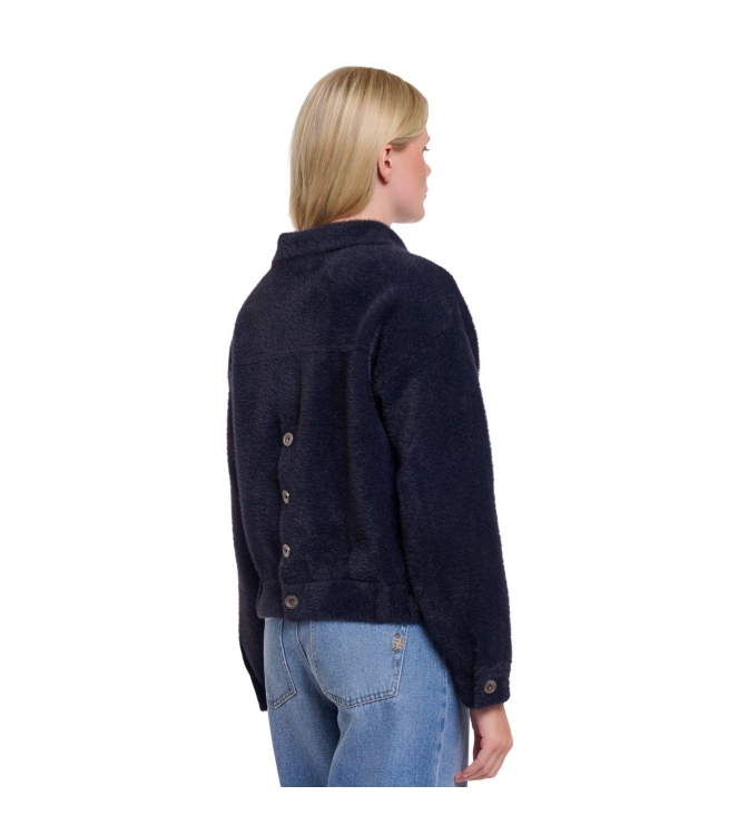 Rino en Pelle Boxy jacket 10175 dark navy