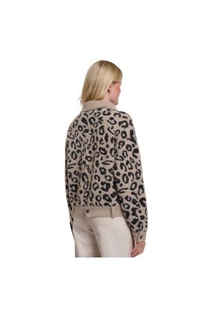 Rino en Pelle Boxy jacket 11066 desert leopard