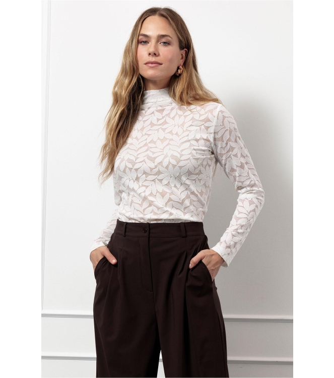 Studio Anneloes Reagan lace top 1700 ecru