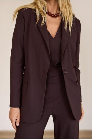 Studio Anneloes Fran blazer 8700 espresso