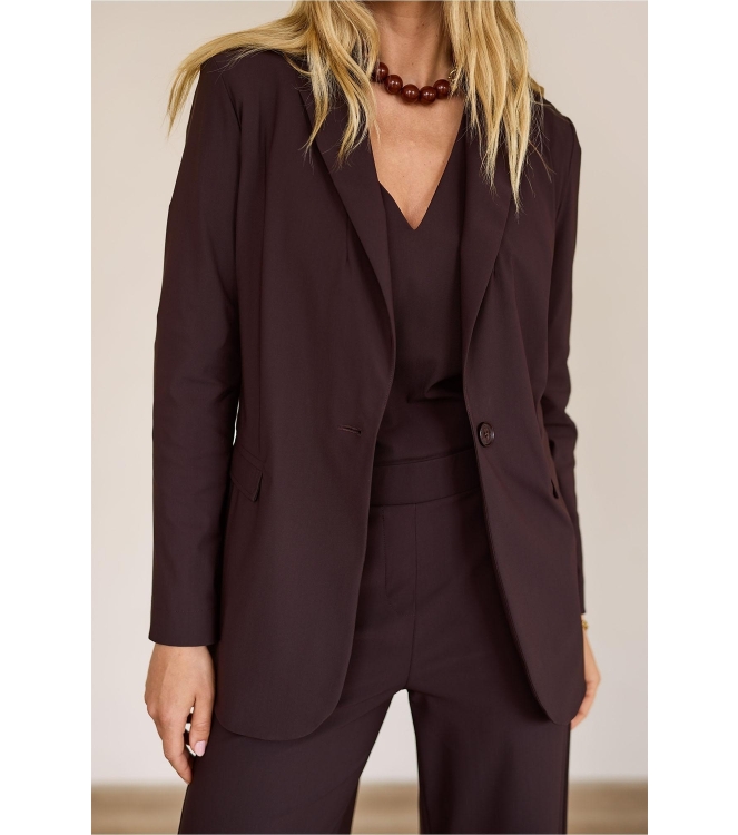 Studio Anneloes Fran blazer 8700 espresso