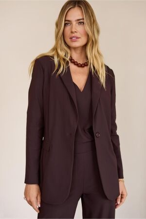 Studio Anneloes Fran blazer 8700 espresso
