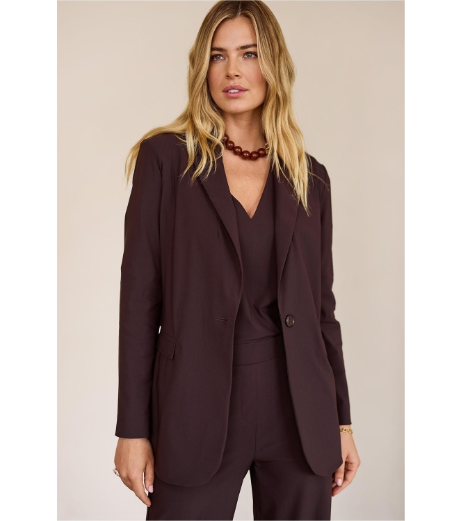 Studio Anneloes Fran blazer 8700 espresso