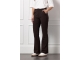 Studio Anneloes Flair bonded trousers 8700 espresso