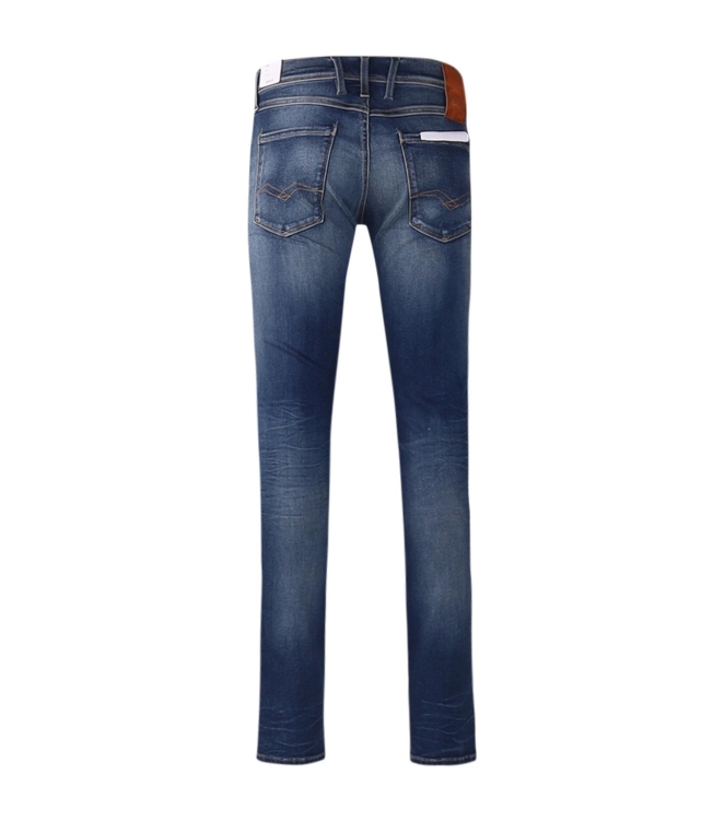 Replay Anbass pants 007 donkerblauw