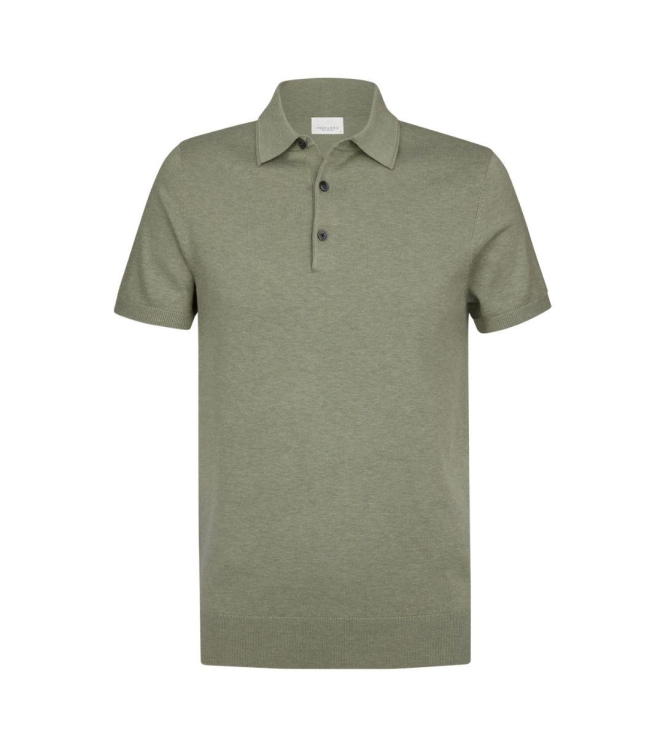 Profuomo POLO SS M GREEN Z2Mid green