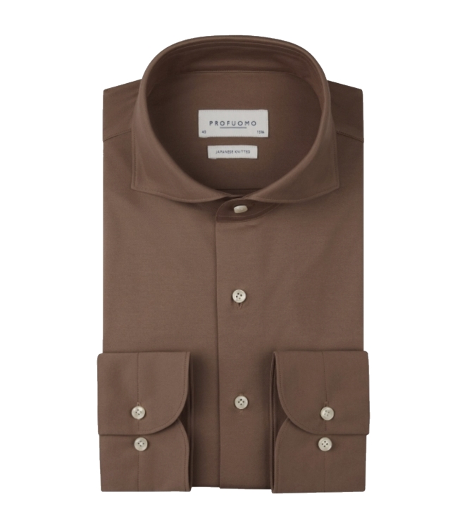 Profuomo SHIRT X-CUTAWAY SF RED CLAY Ured