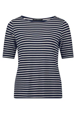 Betty Barclay Shirt Kurz 1/2 Arm 8878 darkblue/beige