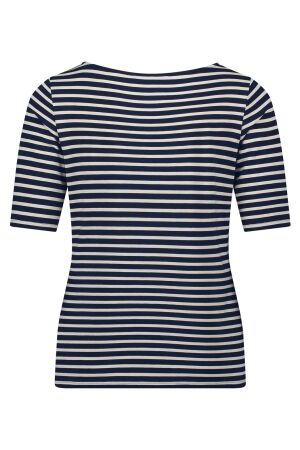 Betty Barclay Shirt Kurz 1/2 Arm 8878 darkblue/beige