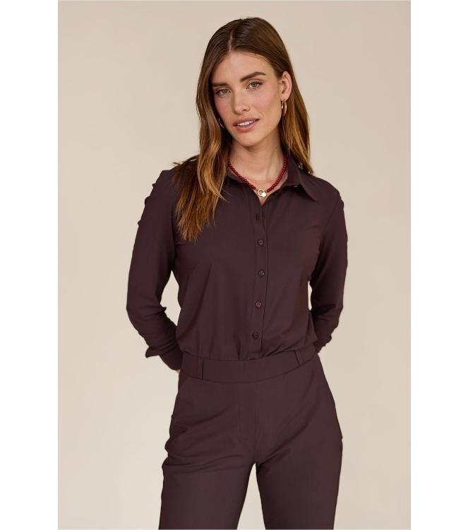 Studio Anneloes Poppy blouse 8700 espresso