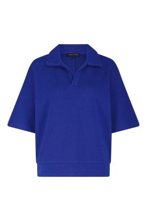 Tramontana Polo Collar Top 5080 Ink