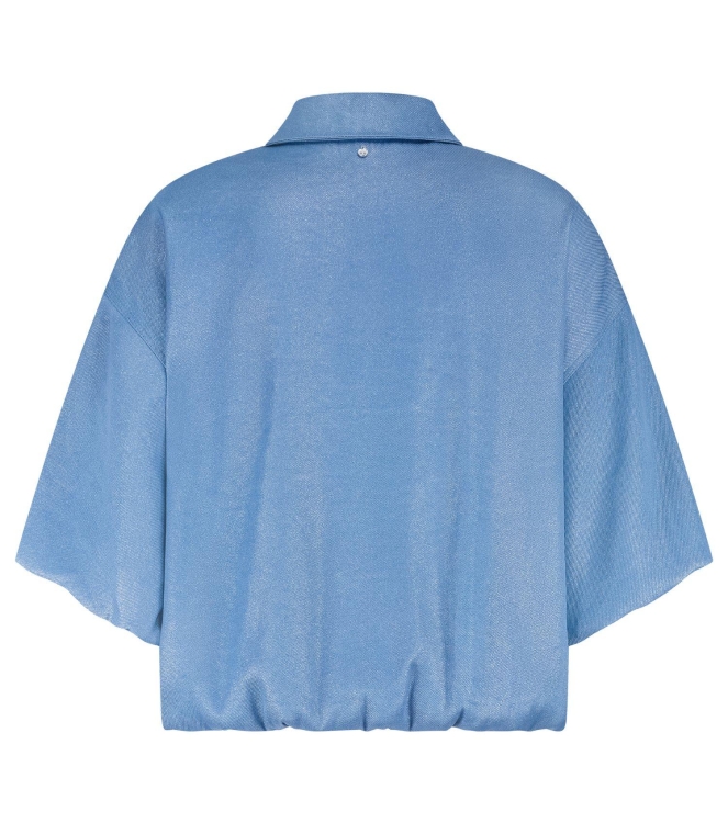 Tramontana Balloon-Shaped Coated Jacket 005042 Breezy blue