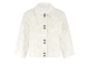 Tramontana Embroidered Denim Jacket 001100 Off White