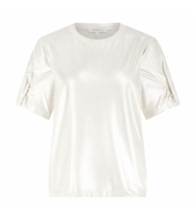Tramontana Coated T-Shirt 001100 Off white