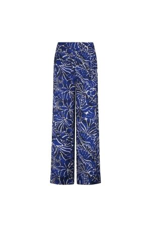 Tramontana Trousers Ink Bloom 099999 Print ink