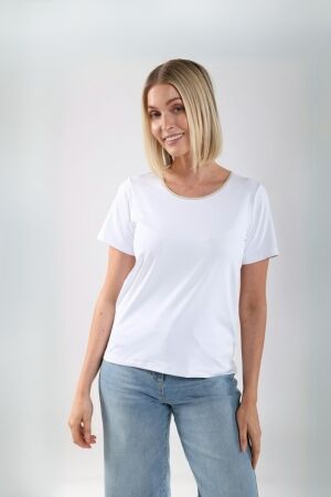 NUKUS Tirza Top Uni 16 white