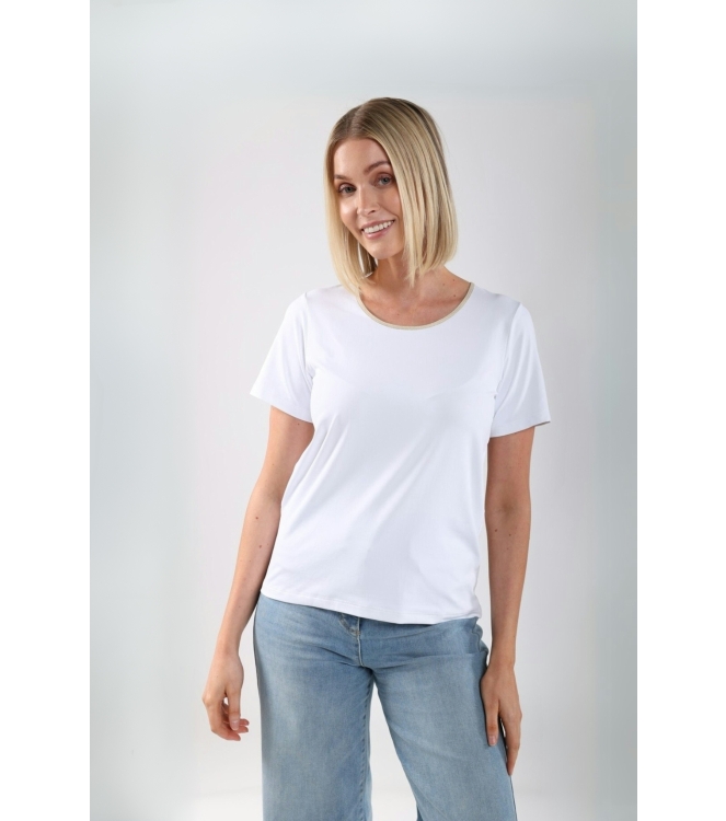 NUKUS Tirza Top Uni 16 white