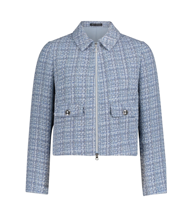 Betty Barclay Blazerjacke Kurz 1/1 Arm 8811 Blue/cream