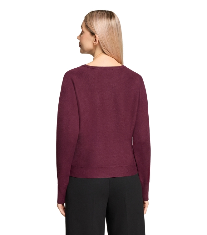 Betty Barclay Strickpullover Kurz 1/1 Arm 4685 Dark aubergine