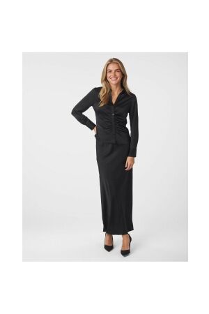 Neo Noir Viso heavy sateen bedaz skirt 100 Black