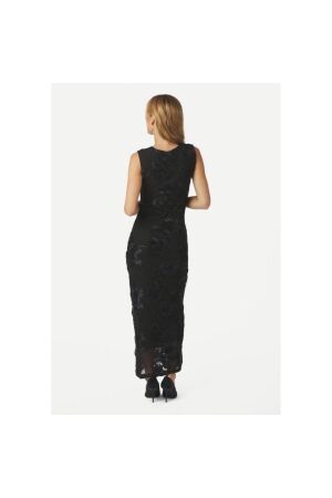 Neo Noir Tiranna big flower mesh dress 100 Black