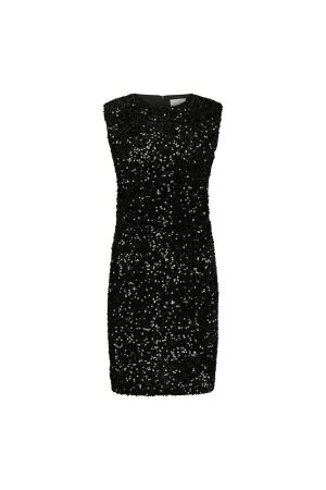 Neo Noir Fanya velvet sequins dress 100 Black