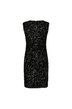 Neo Noir Fanya velvet sequins dress 100 Black