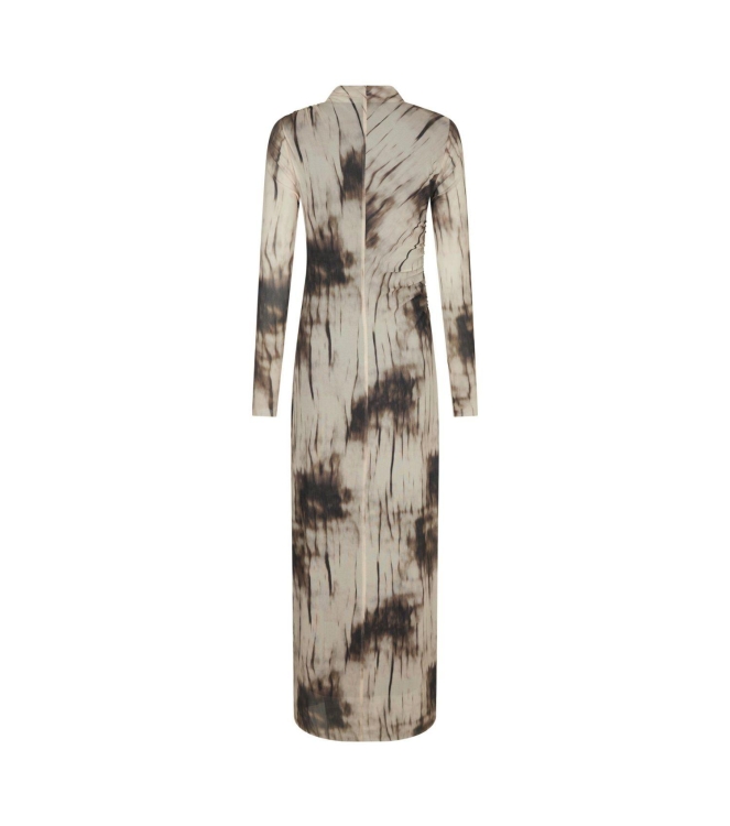 Neo Noir Onessa faded mesh dress 306 Dusty brown