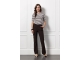Studio Anneloes Luna ssl stripe pullover 1187 off white/espresso