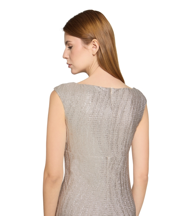 Vera Mont Kleid Lang ohne Arm 1895 Cream/silver