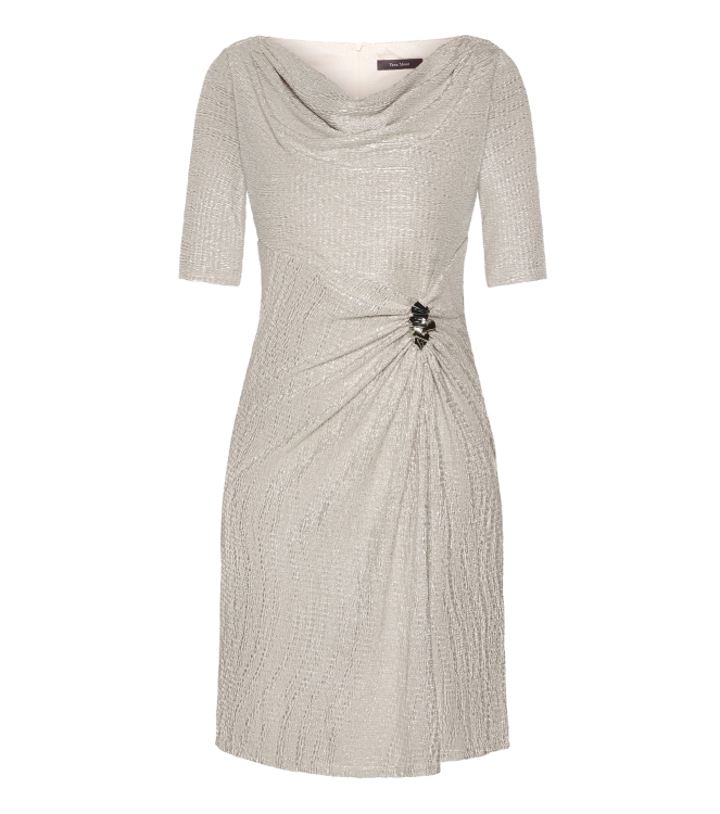 Vera Mont Kleid Kurz 1/2 Arm 1895 Cream/silver