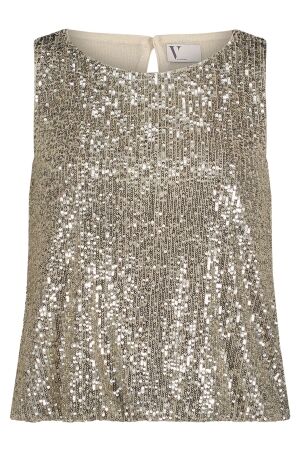 Vera Mont Shirt Kurz ohne Arm 1085 Champagne sorbet