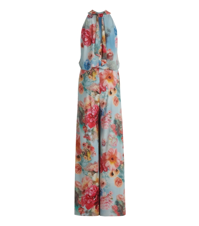 Vera Mont Overall Lang ohne Arm 8842 Blue/rose