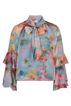 Vera Mont Bluse 8842 Blue/rose