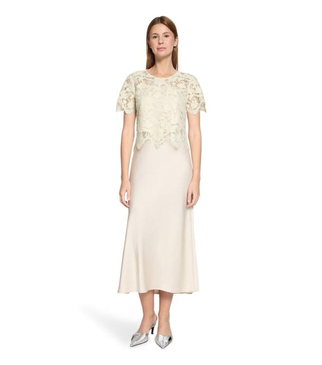 Vera Mont Bluse Kurz 3/4 Arm 1085 Champagne sorbet