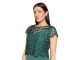 Vera Mont Kleid Kurz 3/4 Arm 5609 Dark emerald