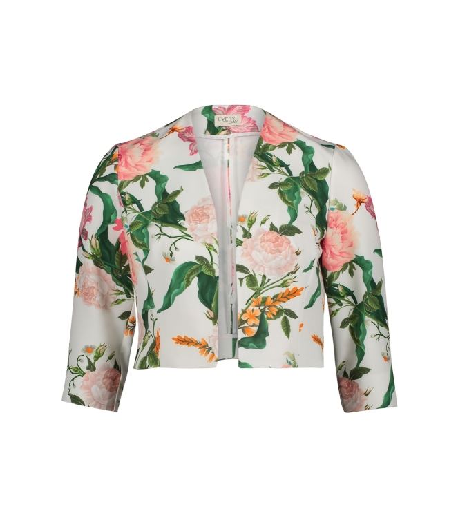 Vera Mont Blazerjacke Kurz 3/4 Arm 1845 Cream/rose