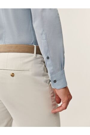 Cavallaro Piquo Shirt 600000 Light blue