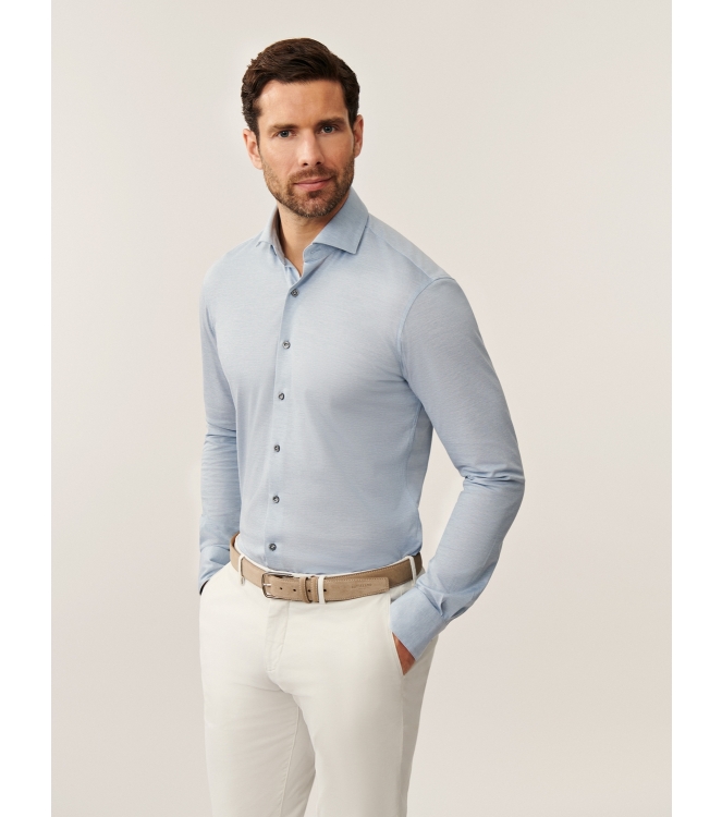 Cavallaro Piquo Shirt 600000 Light blue