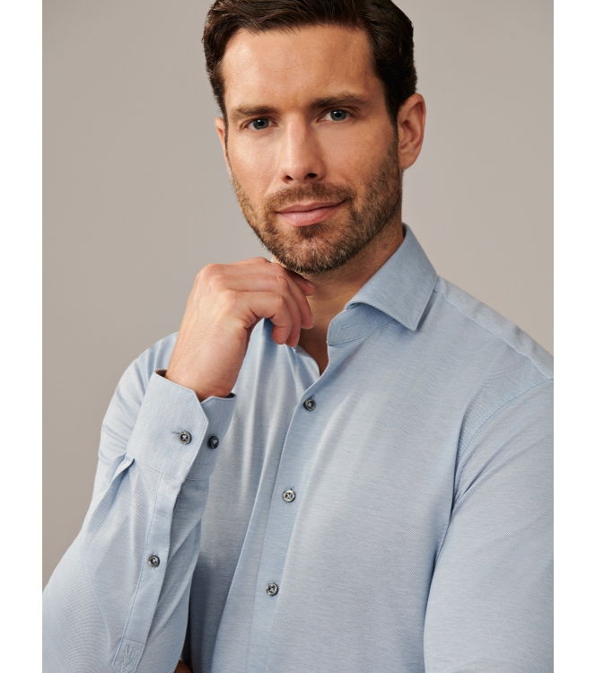 Cavallaro Piquo Shirt 600000 Light blue