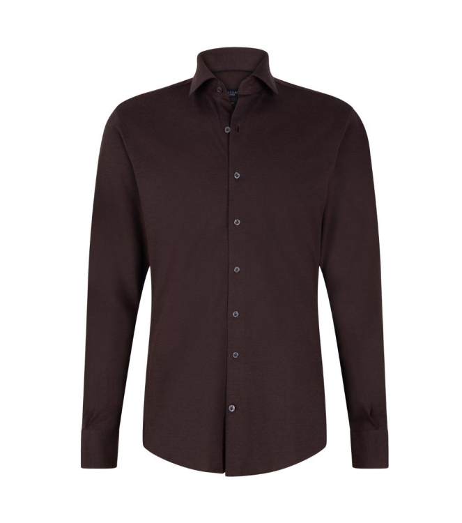 Cavallaro Piquo Shirt 899000 Dark brown