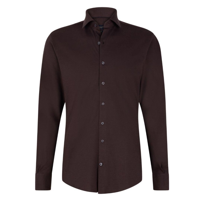 Cavallaro Piquo Shirt 899000 Dark brown