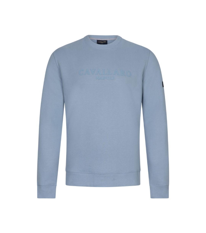 Cavallaro Enego R Neck Sweat 600000 Light blue